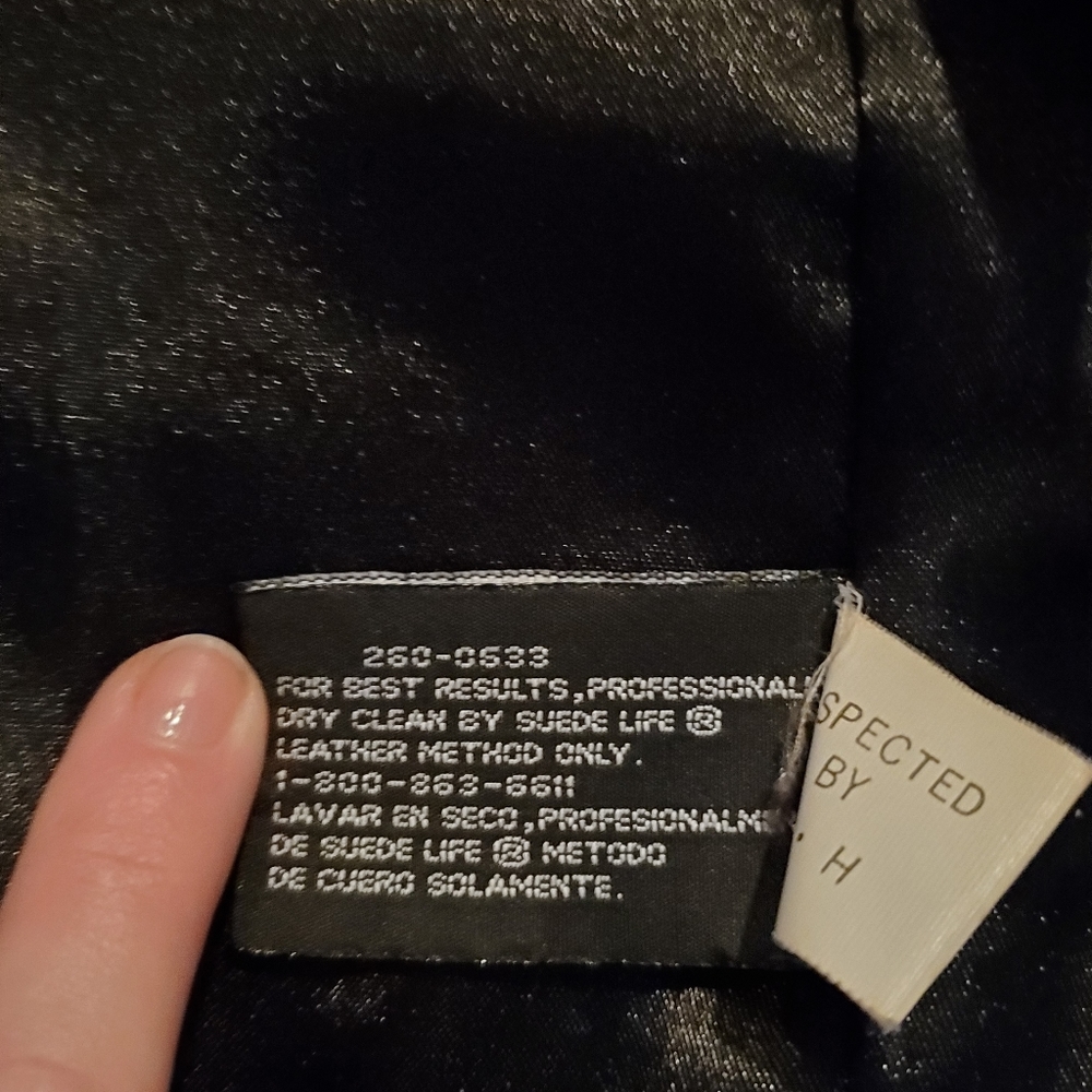 100% Genuine leather full length coat, size XSP - Picture 3 of 5